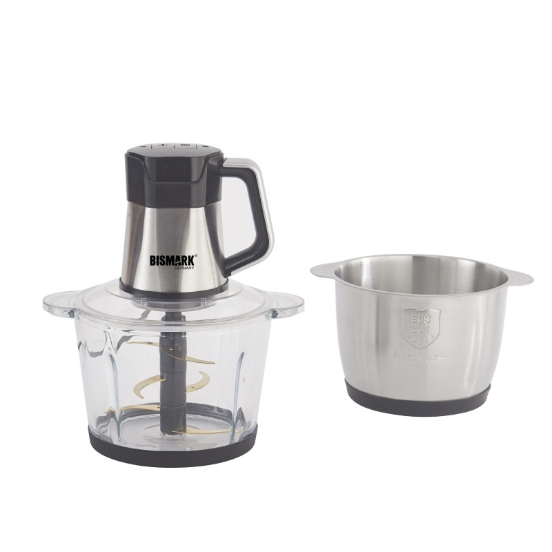 خردکن دوکاسه 3 لیتری بیسمارک مدل BMC503