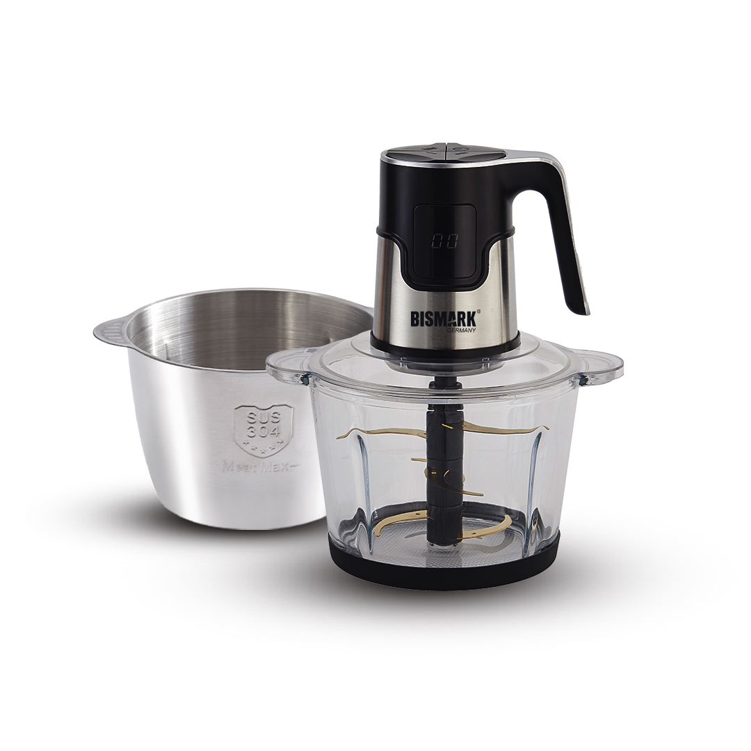 خردکن دو کاسه 6 تیغ بیسمارک مدل BM162